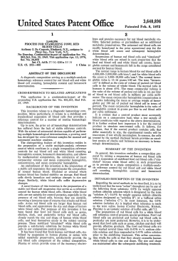 Process for stabilizing fowl red blood cells