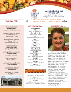 Assisted Living and Cottage Care