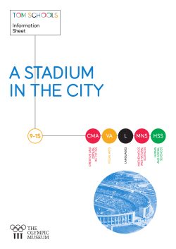 a stadium in the city