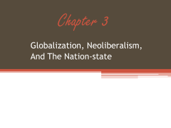 Chpt 3 Lecture Slides globalization - Linn