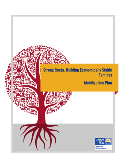 Strong Roots: Building Economically Stable Families Mobilization Plan