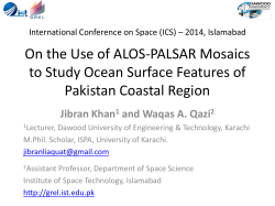 On the Use of ALOS-PALSAR Mosaics to Study Ocean