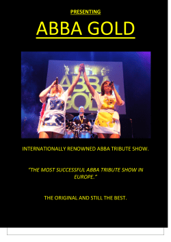 here - ABBA Gold Tribute