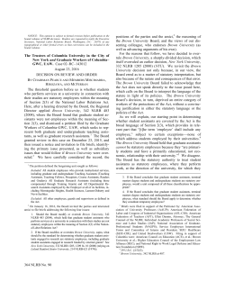 Board Decision - The Chronicle of Higher Education