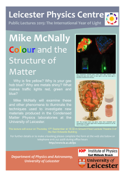 Mike McNally - University of Leicester