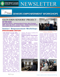 Newsletter Part 1