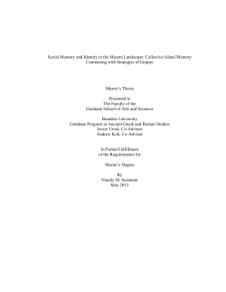 Social Memory and Identity in the Mesara Landscape
