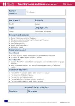 Short version PDF - EAL Nexus