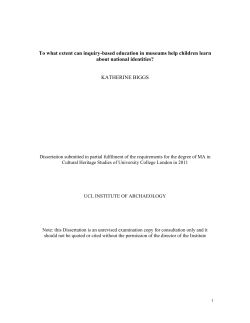 To what extent can inquiry-based education in