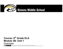 Module 3B, Unit 1 - Fleming County Schools