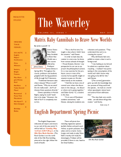 English Department Spring Picnic