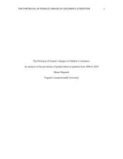 The Portrayal of Female`s Images in Children`s Literature