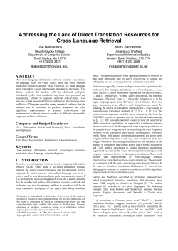 Addressing the Lack of Direct Translation Resources for Cross