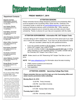 friday march 7, 2014