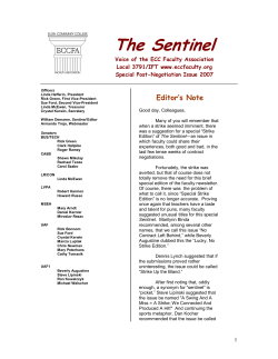 The Sentinel