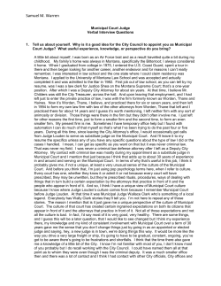 Samuel M. Warren - City of Missoula