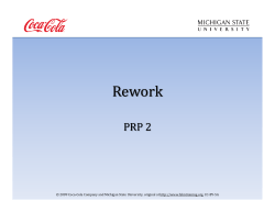 Rework - Food Safety Knowledge Network | Training