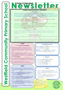 Hola Mexico - Westfield Community Primary School