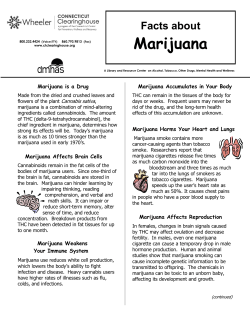 Marijuana - CT Clearinghouse