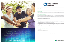 Operationalize a FIT Kit/Follow Up Process to Improve Colon Cancer