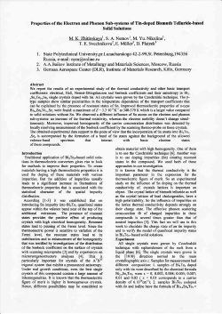 Properties of the Electron and Phonon Sub-systems of Tin