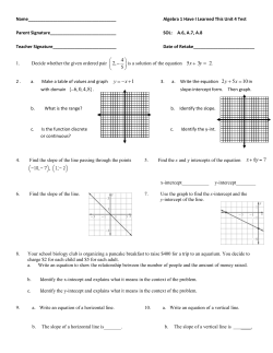 4 2, 5 3 2 x y 1 y x 5 10 y x