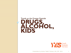 drugs, alcohol, kids - Youth Eastside Services