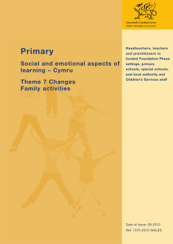 Changes Family - Undy Primary School