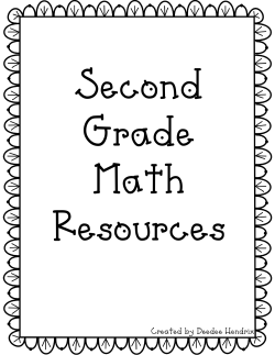 PES 2nd grade math resources
