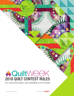 Print/View 2018 Complete Contest Rules