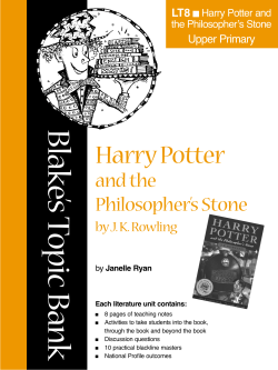 LT8-Harry Potter - Blake Education