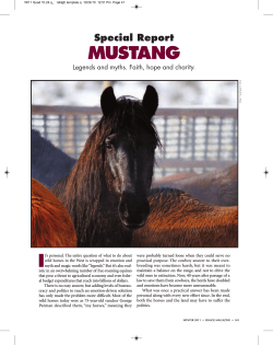 RANGE magazine - National Horse and Burro Rangeland