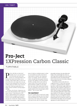 Pro-Ject 1XPression Carbon Classic
