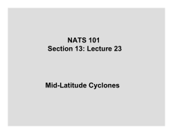 NATS 101 Section 13: Lecture 23 Mid