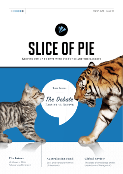 The Debate - Pie Funds