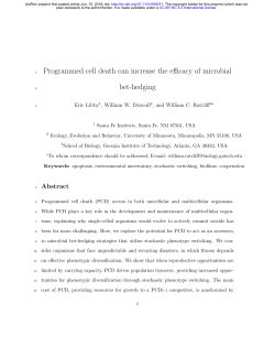 Programmed cell death can increase the efficacy of