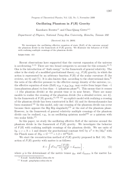 Oscillating Phantom in F(R) Gravity