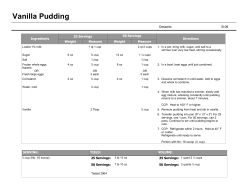 B-08: Vanilla Pudding