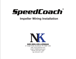 Impeller Wiring Installation - Nielsen