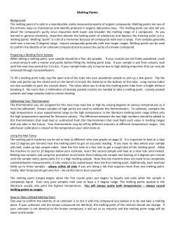 Melting Points