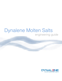Dynalene Molten Salts