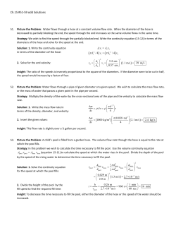 Ch.15 #51-59 odd Solutions