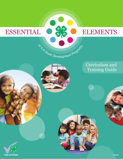 ESSENTIAL ELEMENTS - 4