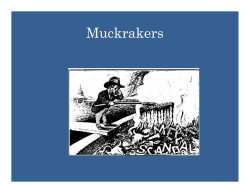 Muckrakers