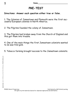 PRE-TEST 1 - Discovery Education Store