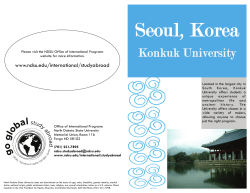 Seoul, Korea - Study Abroad Services
