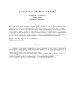 I Would Walk 500 Miles (if it paid) *