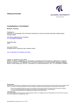 PDF of full paper for personal use only - VBN