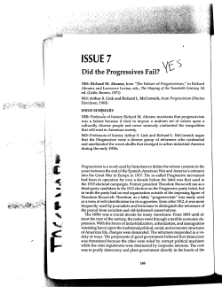 Did The Progressives Fail Yes - Redlands Unified School District