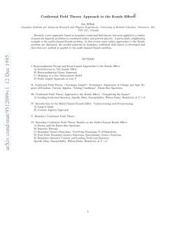 Conformal Field Theory Approach to the Kondo Effect